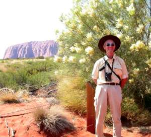 Don Messersmith at Uluru