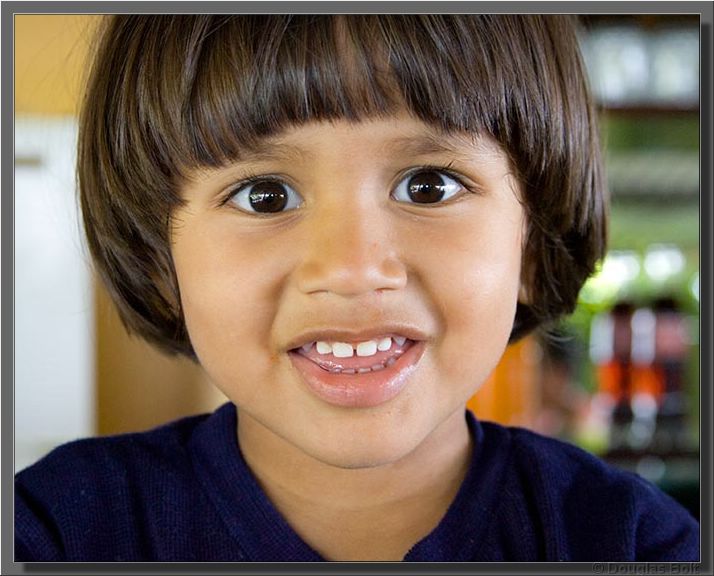 Image # 063, filename MD9S2115
Make: Canon
Model: Canon EOS-1D Mark II
Orientation: Normal
XResolution: 300
YResolution: 300
ResolutionUnit: Inch
Software: Adobe Photoshop CS2 Windows
DateTime: 9/17/2005 7:16:38 PM
Copyright: © Douglas Bolt
ExifOffset: 268
ExposureTime: 1/50 sec
FNumber: F6.3
ExposureProgram: Aperture priority
ISOSpeedRatings: ISO 1250
DateTimeOriginal: 9/5/2005 2:26:54 PM
ShutterSpeedValue: 1/50 sec
ApertureValue: F6.3
ExposureBiasValue: 0 EV
MeteringMode: Multi-Segment
Flash: Flash did not fire - Compulsory flash suppression
FocalLength: 75 mm
ColorSpace: sRGB
ExifImageWidth: 688
ExifImageLength: 550