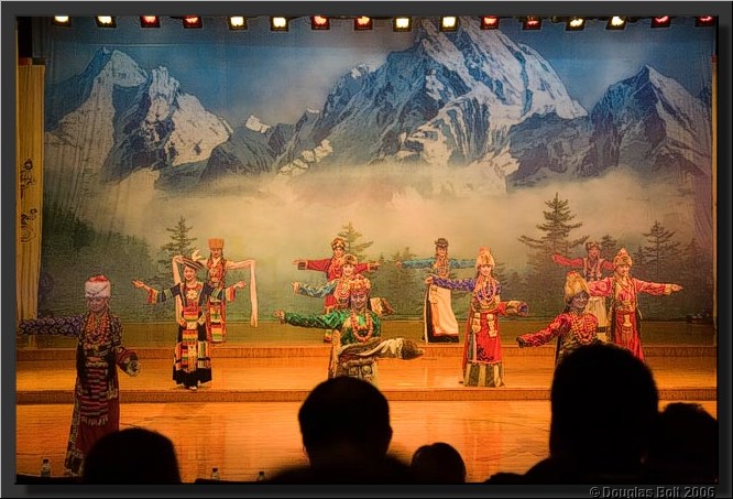 Image # 052, filename IMG_3380
ImageDescription: concert Tibetan Qiang ethnic songs
Make: Canon
Model: Canon EOS 5D
Orientation: Normal
XResolution: 240
YResolution: 240
ResolutionUnit: Inch
Software: Adobe Photoshop CS3 Windows
DateTime: 5/18/2007 6:25:48 PM
Copyright: © Douglas Bolt 2007
TimeZoneOffset: 65532, 65532
ExposureTime: 1/320 s
FNumber: F4.5
ExposureProgram: Aperture priority
ISOSpeedRatings: ISO 1250
ExifVersion: 2.21
DateTimeOriginal: 5/6/2007 9:13:19 PM
DateTimeDigitized: 5/6/2007 9:13:19 PM
ShutterSpeedValue: 1/320 sec (8.3 APEX)
ApertureValue: F4.5 (4.34 APEX)
ExposureBiasValue: -0.33 EV
MaxApertureValue: F4 (4 APEX)
MeteringMode: Multi-segment
Flash: No flash, compulsory flash suppression
FocalLength: 47 mm
ColorSpace: sRGB
ExifImageWidth: 640
ExifImageLength: 427
FocalPlaneXResolution: 3086.93
FocalPlaneYResolution: 3091.3
FocalPlaneResolutionUnit: Inch
CustomRendered: Normal process
ExposureMode: Auto
WhiteBalance: Auto
SceneCaptureType: Standard
ExifOffset: 308
